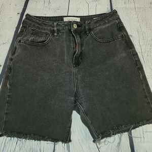 Pacsun Women's Black Denim Shorts